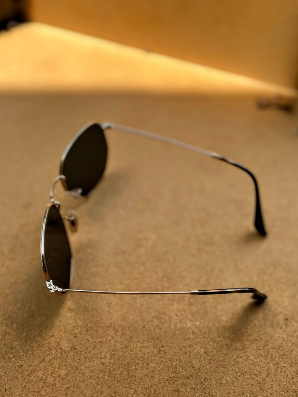 Ray-Ban Hexagonal Polarized Sunglasses - Picture 9 of 15